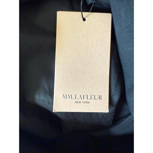 NWT M.M. LAFLEUR The Roxane Blazer - Light Twill in Black Womens Size +2/US 18 - Picture 13 of 14